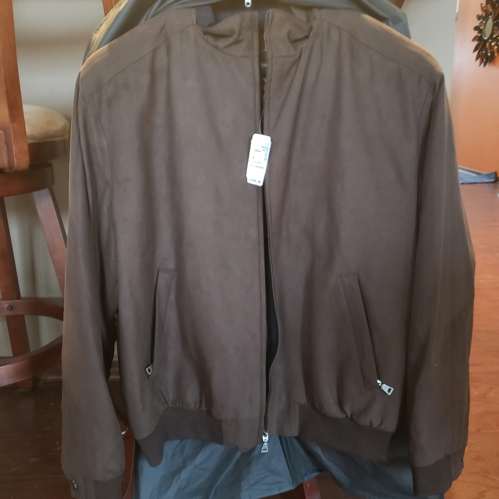 Micro suede jacket